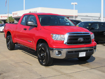 toyota tundra 2011 red grade gasoline 8 cylinders 4 wheel drive automatic with overdrive 77074