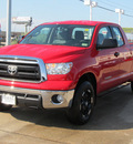 toyota tundra 2011 red grade gasoline 8 cylinders 4 wheel drive automatic with overdrive 77074
