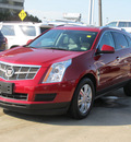 cadillac srx 2012 red luxury collection flex fuel 6 cylinders all whee drive shiftable automatic 77074