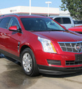 cadillac srx 2012 red luxury collection flex fuel 6 cylinders all whee drive shiftable automatic 77074