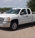 chevrolet silverado 1500 2012 white pickup truck lt 8 cylinders automatic with overdrive 77802