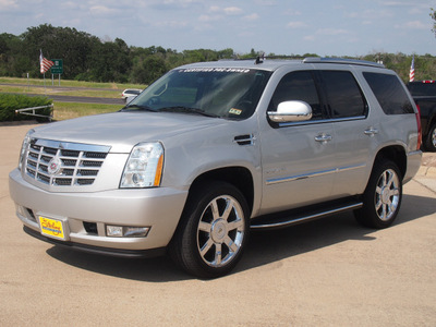cadillac escalade 2010 silver suv luxury 8 cylinders automatic with overdrive 77802