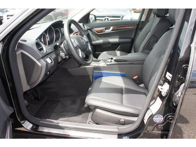 mercedes benz c class 2012 black sedan c250 luxury 4 cylinders automatic 78626
