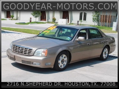 cadillac deville 2002 brown sedan dts gasoline 8 cylinders front wheel drive automatic 77008