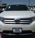 toyota highlander 2012 white suv 4 cylinders automatic 76011