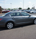 honda accord 2009 gray sedan ex gasoline 4 cylinders front wheel drive automatic 19153