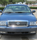 mercury grand marquis 2007 blue sedan gs flex fuel 8 cylinders rear wheel drive automatic with overdrive 77074