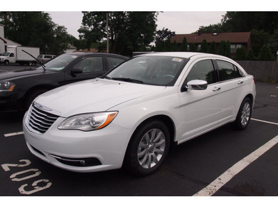 chrysler 200 2013 white sedan limited flex fuel 6 cylinders front wheel drive automatic 07730