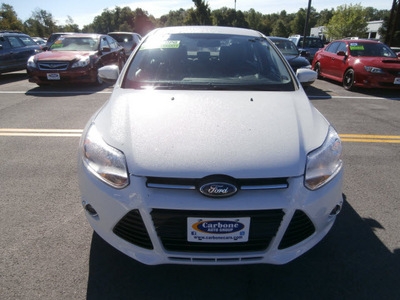 ford focus 2012 white sedan flex fuel 4 cylinders front wheel drive automatic 13502
