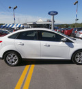 ford focus 2012 white sedan flex fuel 4 cylinders front wheel drive automatic 13502
