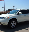 nissan murano 2005 off white suv sl gasoline 6 cylinders front wheel drive automatic 76018