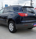 chevrolet traverse 2012 dk  blue lt gasoline 6 cylinders front wheel drive automatic 77090