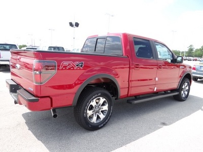 ford f 150 2012 red fx4 flex fuel 8 cylinders 4 wheel drive shiftable automatic 77388