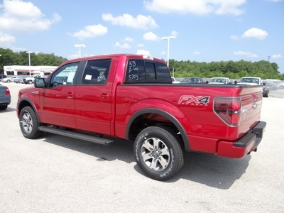 ford f 150 2012 red fx4 flex fuel 8 cylinders 4 wheel drive shiftable automatic 77388