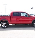 ford f 150 2012 red fx4 flex fuel 8 cylinders 4 wheel drive shiftable automatic 77388