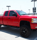 chevrolet silverado 1500 2009 red z71 flex fuel 8 cylinders 4 wheel drive automatic 76011