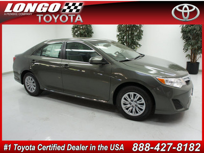 toyota camry 2012 green sedan le gasoline 4 cylinders front wheel drive automatic 91731