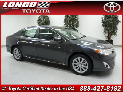 toyota camry 2012 gray sedan xle gasoline 4 cylinders front wheel drive automatic 91731