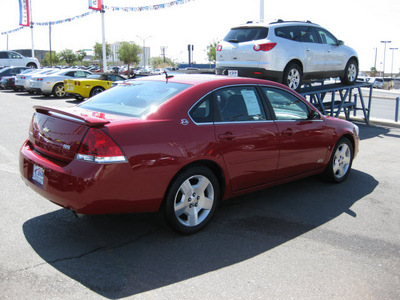 chevrolet impala 2008 red sedan ss gasoline 8 cylinders front wheel drive automatic 79925
