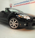 mitsubishi eclipse spyder 2007 black gt gasoline 6 cylinders front wheel drive automatic 75150