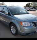 chrysler town and country 2010 lt  blue van touring gasoline 6 cylinders front wheel drive automatic 75142
