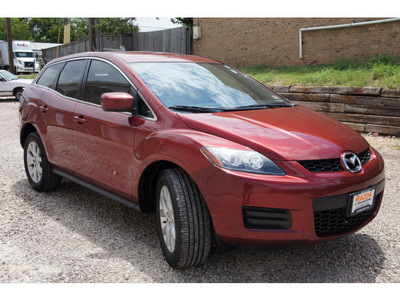 mazda cx 7 2009 red suv touring gasoline 4 cylinders automatic 78757