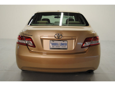 toyota camry 2010 tan sedan gasoline 4 cylinders front wheel drive automatic 77025