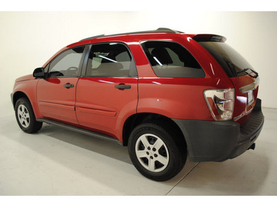 chevrolet equinox 2005 red suv ls gasoline 6 cylinders front wheel drive automatic 77025