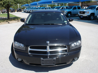 dodge charger 2007 black sedan rt gasoline 8 cylinders rear wheel drive automatic 76210