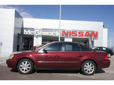 ford five hundred 2006 maroon sedan limited gasoline 6 cylinders all whee drive automatic 79119