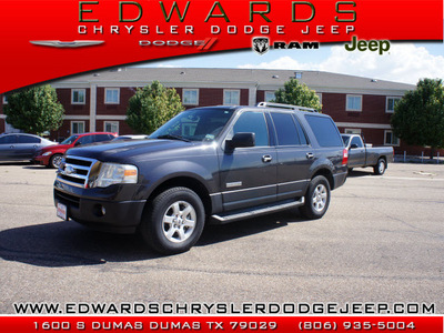 ford expedition 2007 dk  gray suv xlt gasoline 8 cylinders rear wheel drive automatic 79029