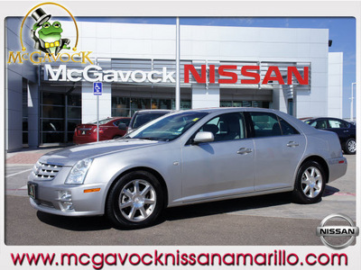 cadillac sts 2005 silver sedan gasoline 6 cylinders rear wheel drive automatic 79119