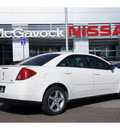 pontiac g6 2007 white sedan gasoline 6 cylinders front wheel drive automatic 79119