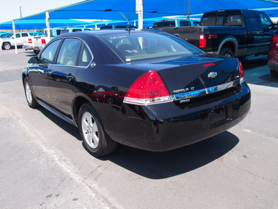 chevrolet impala 2009 black sedan lt 6 cylinders automatic 76234