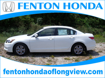 honda accord 2012 white sedan se gasoline 4 cylinders front wheel drive automatic 75606