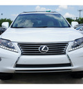 lexus rx 350 2013 white suv rx gasoline 6 cylinders front wheel drive 5 speed with overdrive 77074