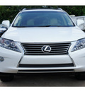 lexus rx 350 2013 white suv rx gasoline 6 cylinders front wheel drive automatic 77074