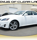 lexus is 250 2012 white sedan gasoline 6 cylinders rear wheel drive automatic 77546