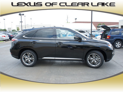 lexus rx 350 2013 black suv gasoline 6 cylinders front wheel drive automatic 77546