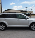 dodge journey 2010 silver suv sxt gasoline 6 cylinders front wheel drive automatic 76011