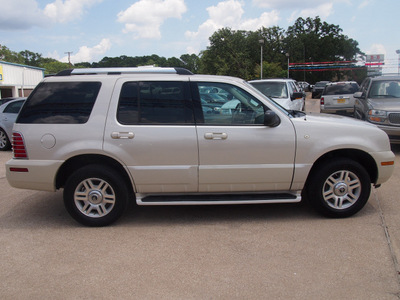 mercury mountaineer 2005 off white suv convenience flex fuel 6 cylinders rear wheel drive automatic with overdrive 77340