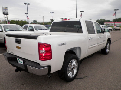 chevrolet silverado 1500 2012 white lt flex fuel 8 cylinders 4 wheel drive automatic with overdrive 55313