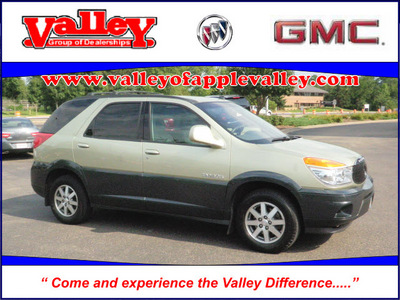 buick rendezvous 2003 gold suv cxl gasoline 6 cylinders all whee drive automatic 55124