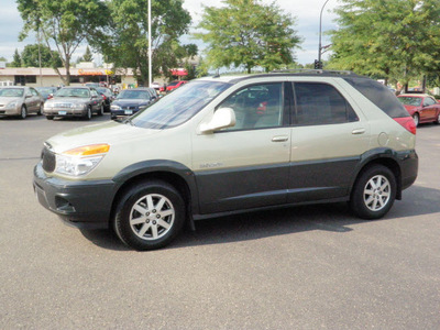 buick rendezvous 2003 gold suv cxl gasoline 6 cylinders all whee drive automatic 55124