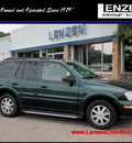 buick rainier 2004 dk  green suv cxl gasoline 6 cylinders all whee drive automatic 55318