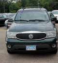 buick rainier 2004 dk  green suv cxl gasoline 6 cylinders all whee drive automatic 55318