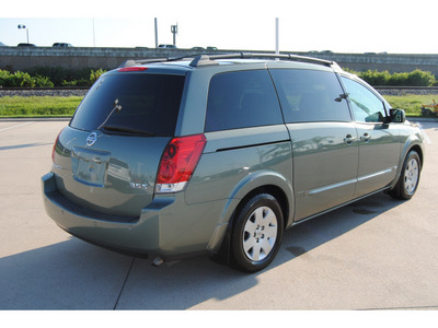 nissan quest 2006 dk  green van 3 5 s special edition gasoline 6 cylinders front wheel drive automatic with overdrive 77065