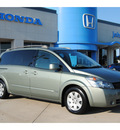 nissan quest 2006 dk  green van 3 5 s special edition gasoline 6 cylinders front wheel drive automatic with overdrive 77065