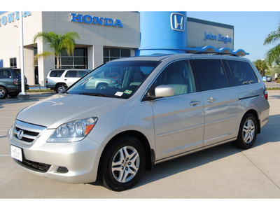 honda odyssey 2006 silver van ex l gasoline 6 cylinders front wheel drive automatic with overdrive 77065