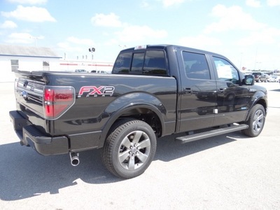 ford f 150 2012 black fx2 gasoline 6 cylinders 2 wheel drive shiftable automatic 77388